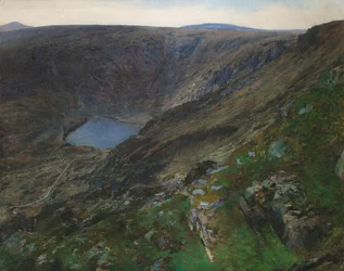 Mountain Lake in the Giant Mountains
